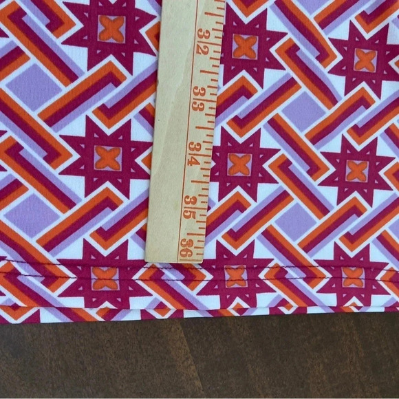 Tracy Negoshian Geometric Summer Dress Sz Medium M - Picture 8 of 9